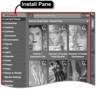 Install Pane