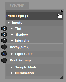 Root Point Light Brick