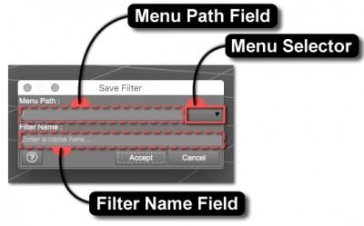 Save Filter