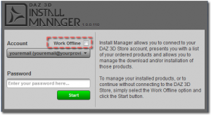 Work Offline